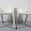 Pair of Gaudi chairs by Vico Magistretti for Artemide circa 1970_6