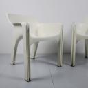 Pair of Gaudi chairs by Vico Magistretti for Artemide circa 1970_3