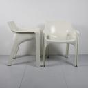 Pair of Gaudi chairs by Vico Magistretti for Artemide circa 1970_2