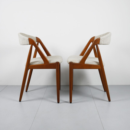 Set of 4 chairs by Kai Kristiansen model 31