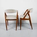 Set of 4 chairs by Kai Kristiansen model 31_7
