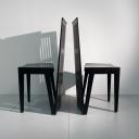 Set of 4 post-modern Lubekka chairs by Andrea Branzi for Cassina_3