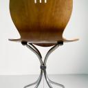 Suite of 5 Lyra dining chairs by Théo Haeberli_7