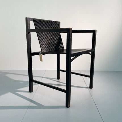 Wooden Slat chair by Ruud Jan Kokke