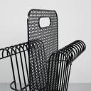 Black metal magazine rack by Mathieu Mategot_6