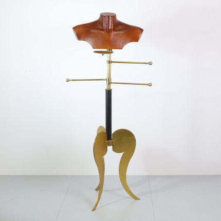 French J. F. Crochet gentleman's Silent Butler Suit 80s