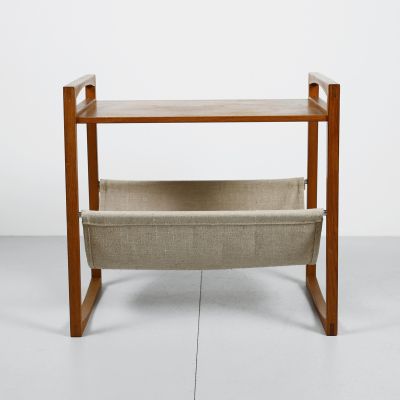 Magazine rack table by Kai Kristiansen_0