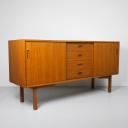 Mid-Century Scandinavian teak sideboard 60-70s_2