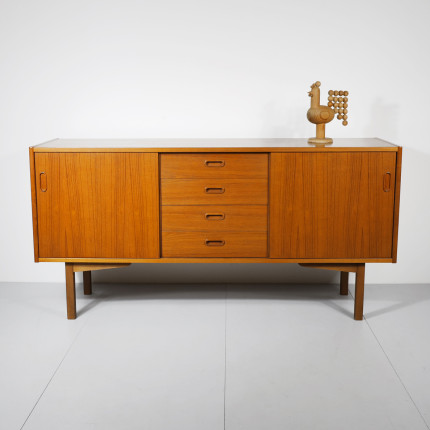 Mid-Century Scandinavian teak sideboard 60-70s