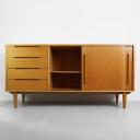 Mid century vintage wooden sideboard_1