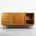 Mid century vintage wooden sideboard_2