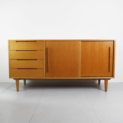 Mid century vintage wooden sideboard