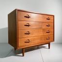 Vintage scandinavian wooden chest of drawers_2