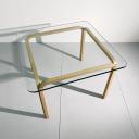 Glass and wood low table Y Alvar Aalto Artek_2