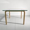 Glass and wood low table Y Alvar Aalto Artek_1