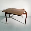 Mid-Century extendable teak scandinavian table by Hugo Troeds 1960s_5