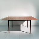 Mid-Century extendable teak scandinavian table by Hugo Troeds 1960s_8