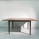 Mid-Century extendable teak scandinavian table by Hugo Troeds 1960s_12