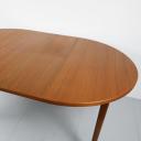 Mid-Century extendable teak scandinavian table by Hugo Troeds 1960s_8