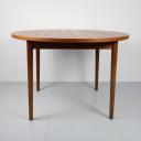 Mid-Century extendable teak scandinavian table by Hugo Troeds 1960s_1