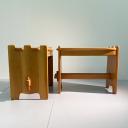 Pair of wooden tables by F. X. Sproll, Switzerland_8