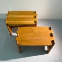 Pair of wooden tables by F. X. Sproll, Switzerland_12