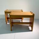 Pair of wooden tables by F. X. Sproll, Switzerland_2