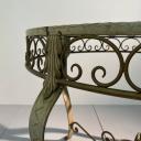 Vintage french wrought iron table_1