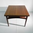 Vintage teak folding low table from Denmark_6