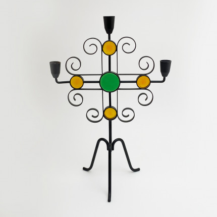 Candleholder designed by Gunnar Ander for Ystad Metall