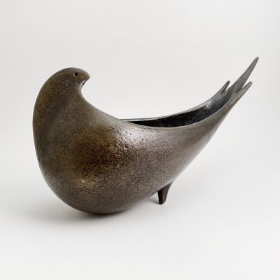 Large bronze bird by Andreas Alefragis_0
