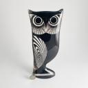 Large lucite bi-colored owl sculpture by Abraham Palatnik_9