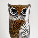 Large lucite bi-colored owl sculpture by Abraham Palatnik_2