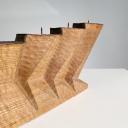 Large wooden anthroposophical candleholder Goetheanum 1952_7