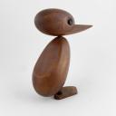 Large wooden teak duck Hans Bolling for Torben Orskov_1