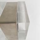 Metal and lucite box by Gabriella Crespi 70s, Italy_11