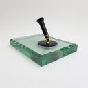 Murano glass desk pen holder in the style of Fontana Arte, 1950s_3