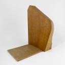 Pair of rare large wooden anthroposophical bookends_4