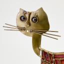 Sculpture of a cat by french artist Jarc_1