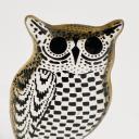 lucite bi-colored owl sculpture by Abraham Palatnik_5