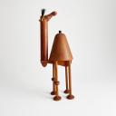 Vintage funny wooden stylized dromedary 70s_7